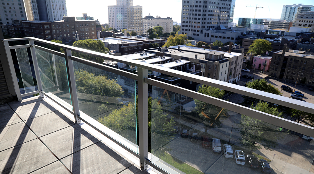 Ascent MKE Luxury Apartment Railings